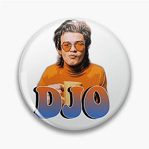 Joe Keery Orange Sticker Shirt Merch Pin