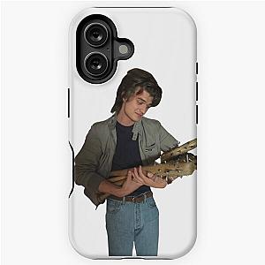 Joe Keery with iPhone Tough Case
