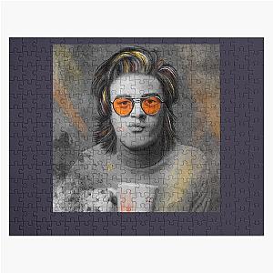 Photographic Joe Keery movies as Steve Harrington Stranger Things Jigsaw Puzzle