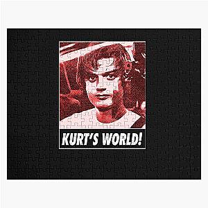 Kurt Kunkle - Spree - Joe Keery - Kurt's World v4 Jigsaw Puzzle