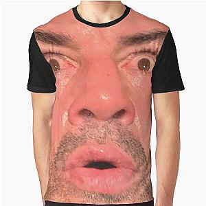 Joe Rogan Sauna Face Graphic T-Shirt