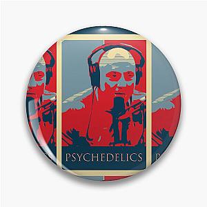 Joe Rogan Psychedelics Poster Pin