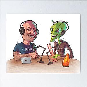 Joe Rogan and The Alien Poster