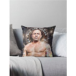 Joe Rogan portrait jre Throw Pillow