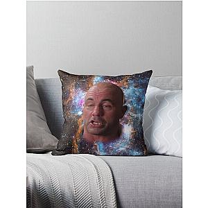 Joe Rogan Space Mask meme Throw Pillow