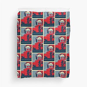 Joe Rogan Psychedelics Poster Duvet Cover