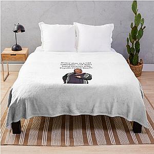 Joe rogan merch Throw Blanket