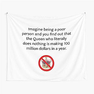 Joe Rogan Queen Quote Tapestry