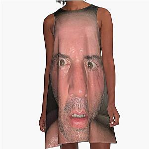 Joe Rogan Sauna Face A-Line Dress