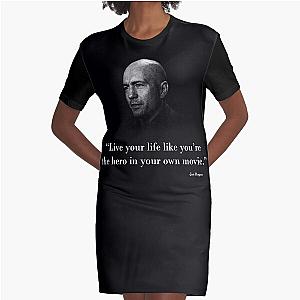 Joe Rogan quote Graphic T-Shirt Dress