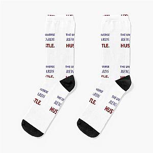 Joe Rogan Hustle Quote Socks