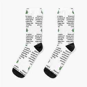 Joe Rogan Weed Quote Socks