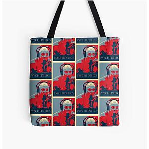 Joe Rogan Psychedelics Poster All Over Print Tote Bag