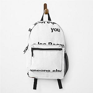 joe rogan sticker quotes Backpack