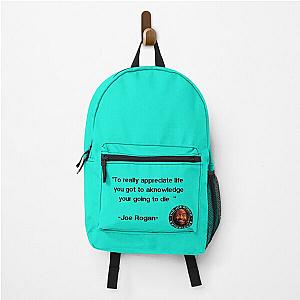 Joe Rogan sticker quotes Backpack