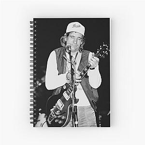 Joe Walsh - BW Photograph Spiral Notebook