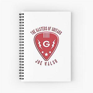 Joe Walsh White Plectron D57 Spiral Notebook