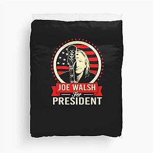 New Joe Walsh For President Duvet Cover