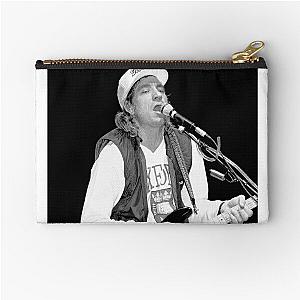 Joe Walsh - BW Photograph Zipper Pouch