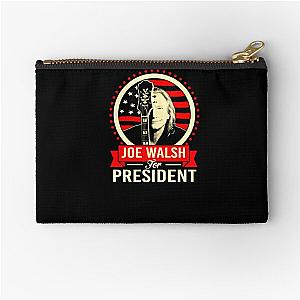 New Joe Walsh For President Zipper Pouch