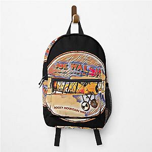 Joe Walsh Rocky Mountain Way Modern Art Edit Backpack