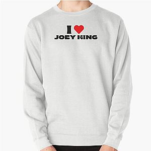 I Love Joey King Black Pullover Sweatshirt