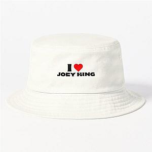 I Love Joey King Black Bucket Hat