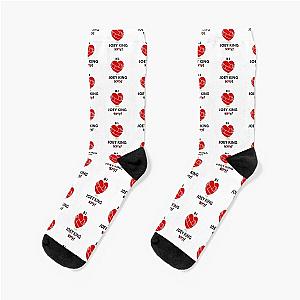 In a relationship with Joey King Sorry Socks
