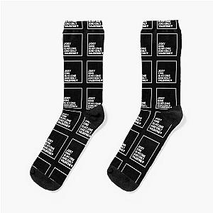 Joey King is my one valentine socks
