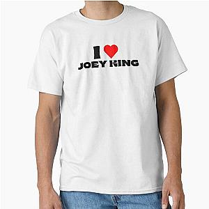 I Love Joey King Black Classic T-Shirt