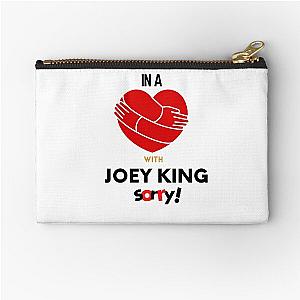 In a relationship with Joey King Sorry zipper pouch
