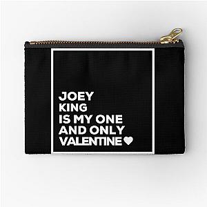 Joey King Is My Valentine Zipper Pouch