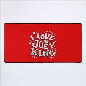 I Love Joey King Desk Mat