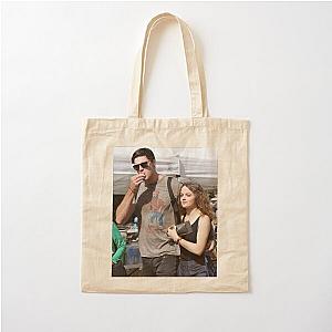 Joey King and Jacob Elordi Cotton Tote Bag
