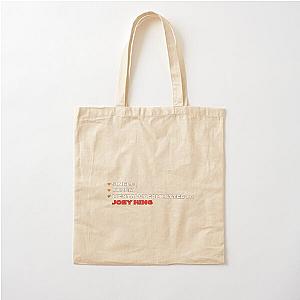 Mentally Committed to Joey King Cotton Tote Bag