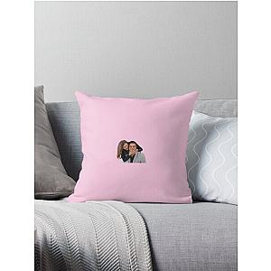Jacob Elordi and Joey King Throw Pillow