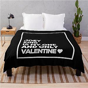 Joey King Is My One Valentine Throw Blanket