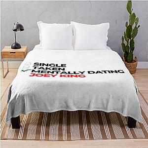 Mentally Dating  Joey King Throw Blanket