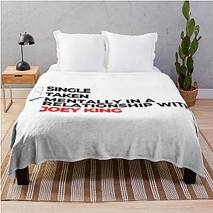 Mentally In a Relationship With Joey King Throw Blanket