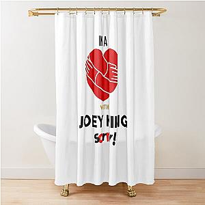 In A Relationship with Joey King Shower Curtain