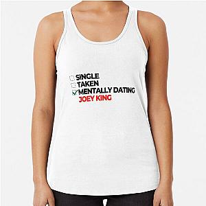 Mentally Dating Joey King Racerback Tank Top