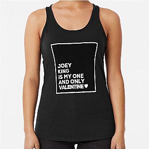 Joey King Is My Valenine Racerback Tank Top