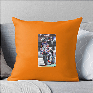 Johann Zarco Two Time Moto2 Champ Johann Zarco Pillows Cover