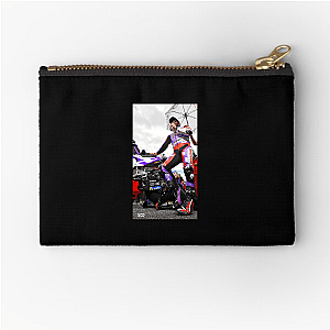 Johann Zarco Always Pushing Always Brave Johann Zarco Zipper Pouches