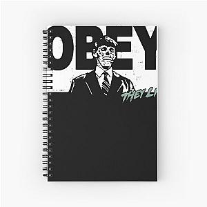 They Live Obey Spiral Notebook