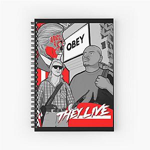 John carpenter They Live Halloween 2021, Happy Halloween, Halloween Gift T-shirt Spiral Notebook