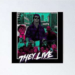 They Live T-Shirt Poster