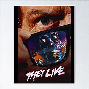 Mens Funny They Live Horror Man Poster