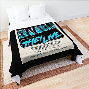 John Carpenter&x27 They Live Fan Made Poster  Comforter