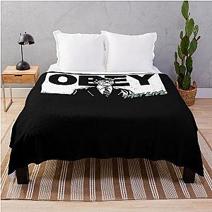 They Live Obey Throw Blanket